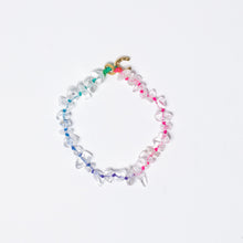 Load image into Gallery viewer, Rainbow bracelet Chips Quartz Candy
